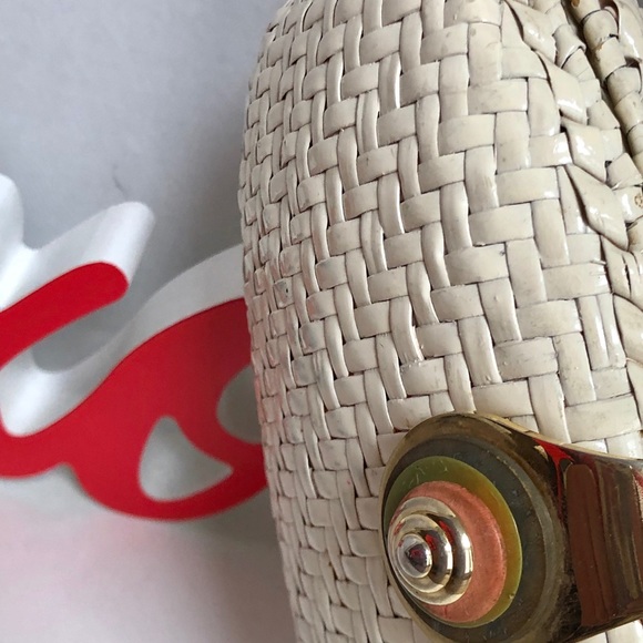 Rodo | Bags | Rodo Italian Made Hard Rattan Shoulder Bag | Poshmark